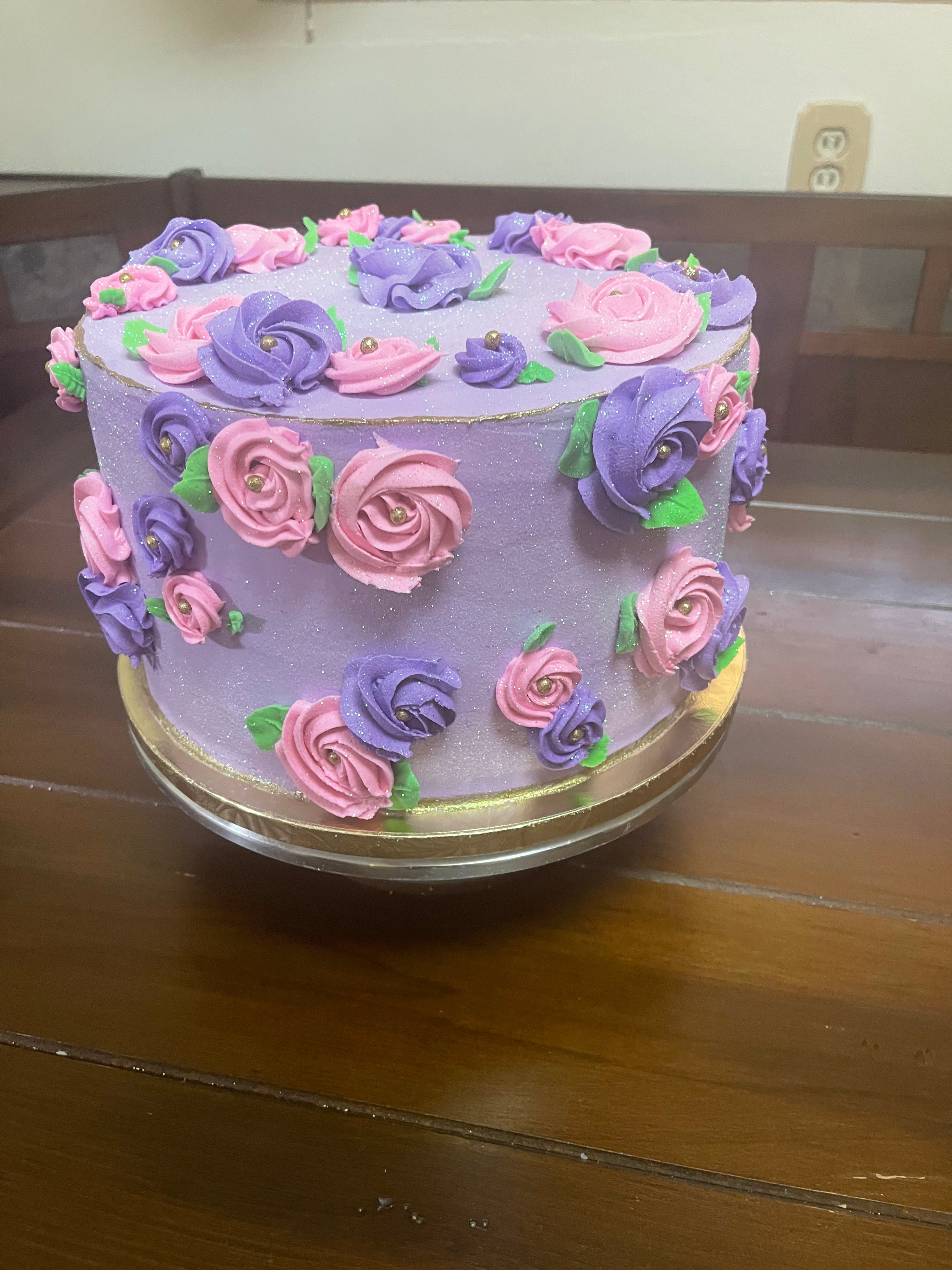 Lila cake – Cakes by Cec